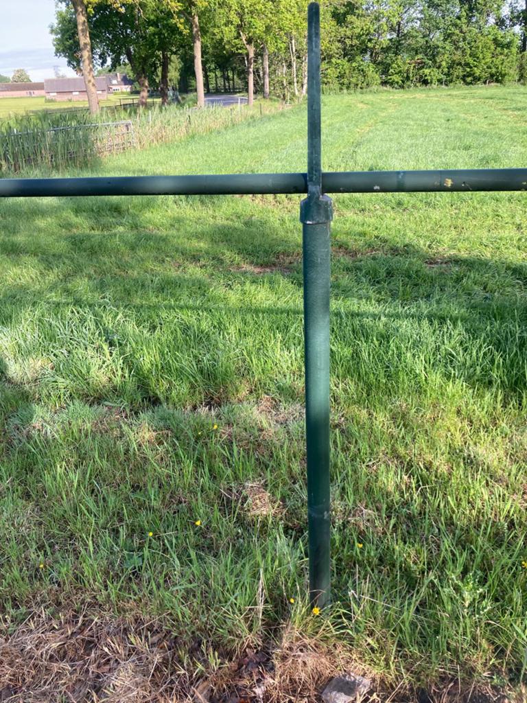 Hekwerk met harmonica gaas, Tuin en Terras, Gaas en Draad, Ophalen, Gebruikt, Raster