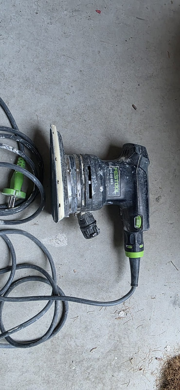 Festool Delta schuurmachine DTS 400 Req, Ophalen of Verzenden, Zo goed als nieuw, Minder dan 600 watt, Vlakschuurmachine