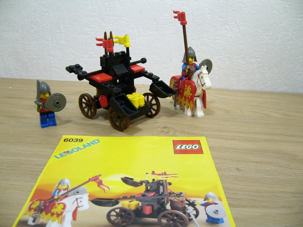 Lego Castle 6039 Twin Arm Launcher, Gebruikt, Lego, Ophalen of Verzenden, Castle
