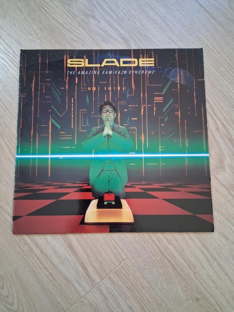 Slade - The Amazing Kamikaze Syndrome LP (1983), Gebruikt, 1980 - 1989, Ophalen of Verzenden, 12 inch