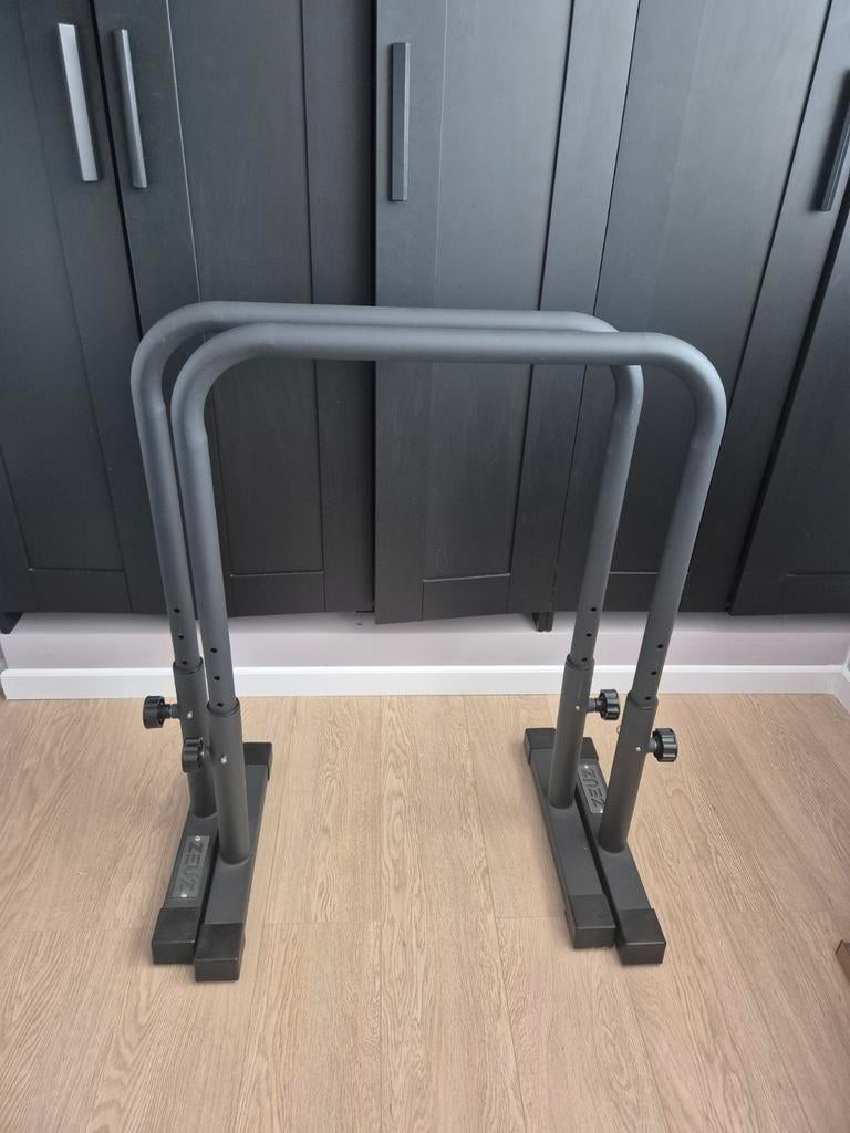 Zeuz Verstelbare Rekken XL - Dip Station / Parallettes, Ophalen of Verzenden, Zo goed als nieuw, Buik, Overige typen