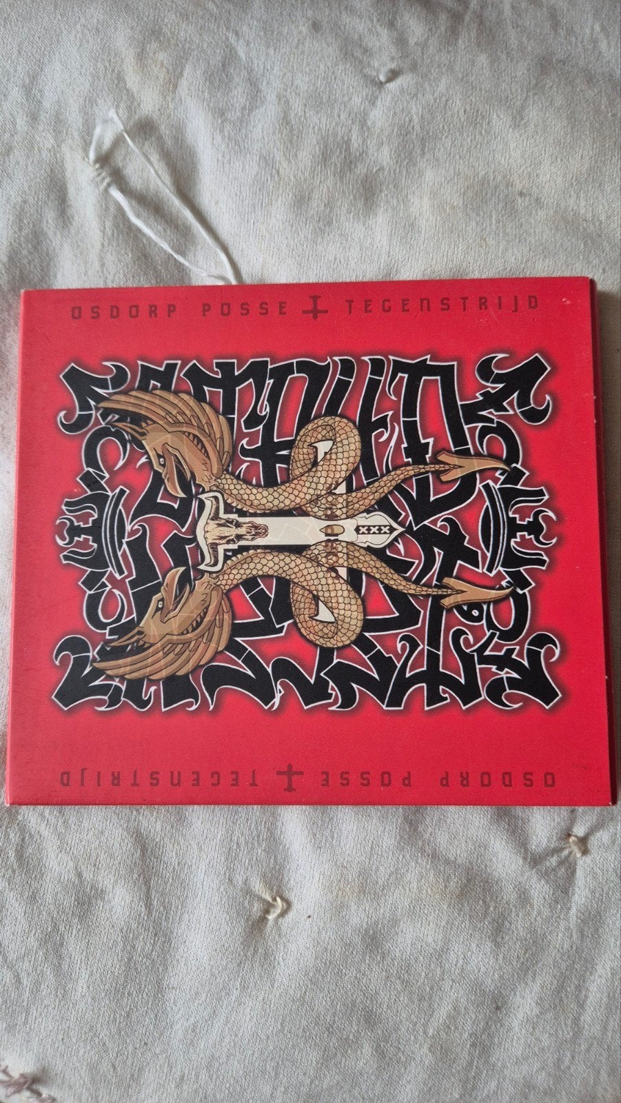 Osdorp Posse Tegenstrijd cd, Ophalen of Verzenden, Gebruikt, Overige typen, Inclusief boekje