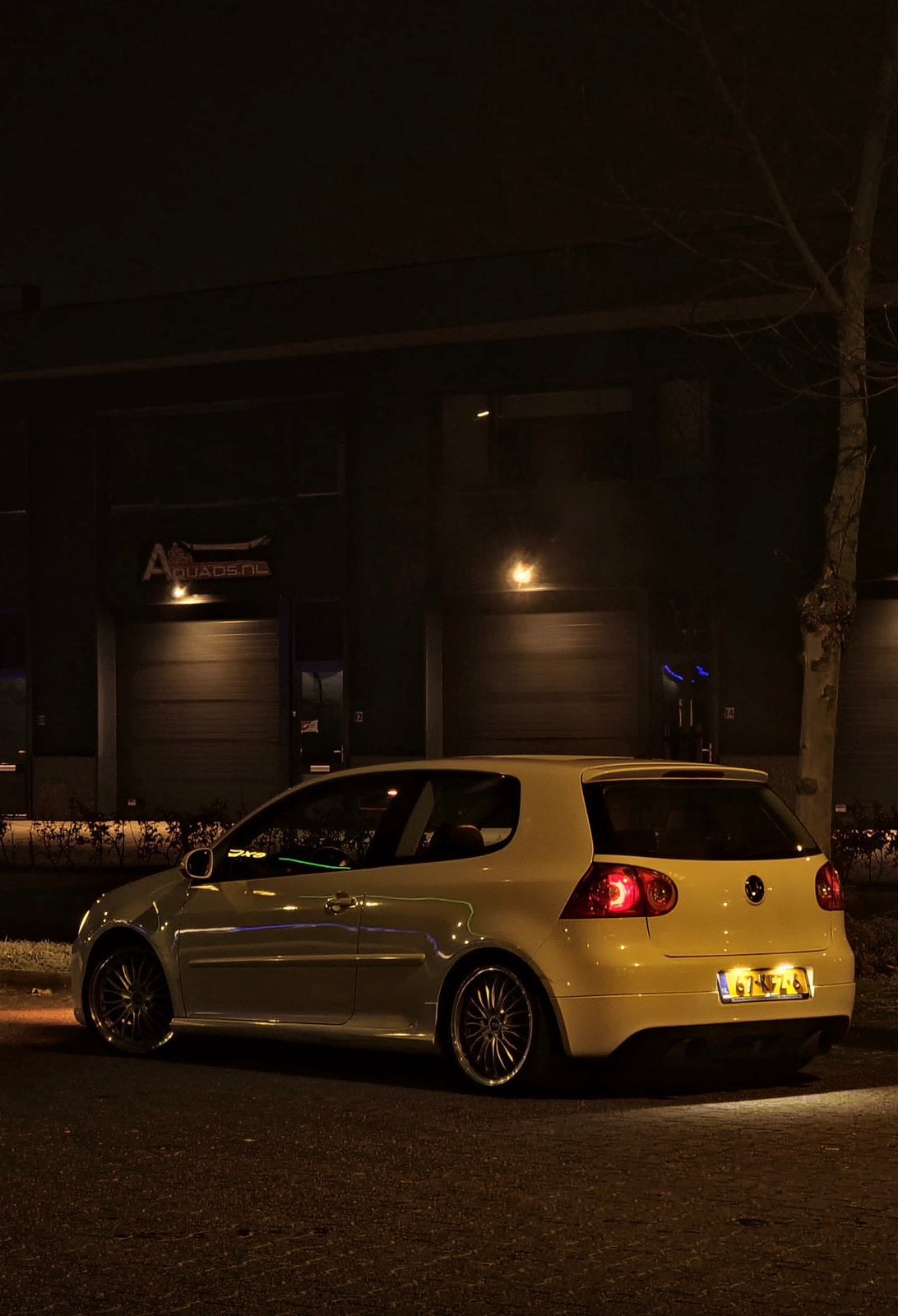 Volkswagen Golf 5 rabbit gti 2,5 V5, Auto's, Xenon verlichting, Wit, Leder, Bedrijf