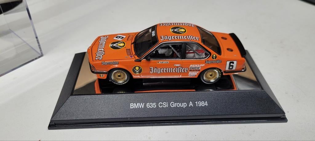 Autoart BMW 635 CSI Group A 1984 Jagermeister, Hobby en Vrije tijd, Modelauto's | 1:43, Ophalen of Verzenden, Zo goed als nieuw