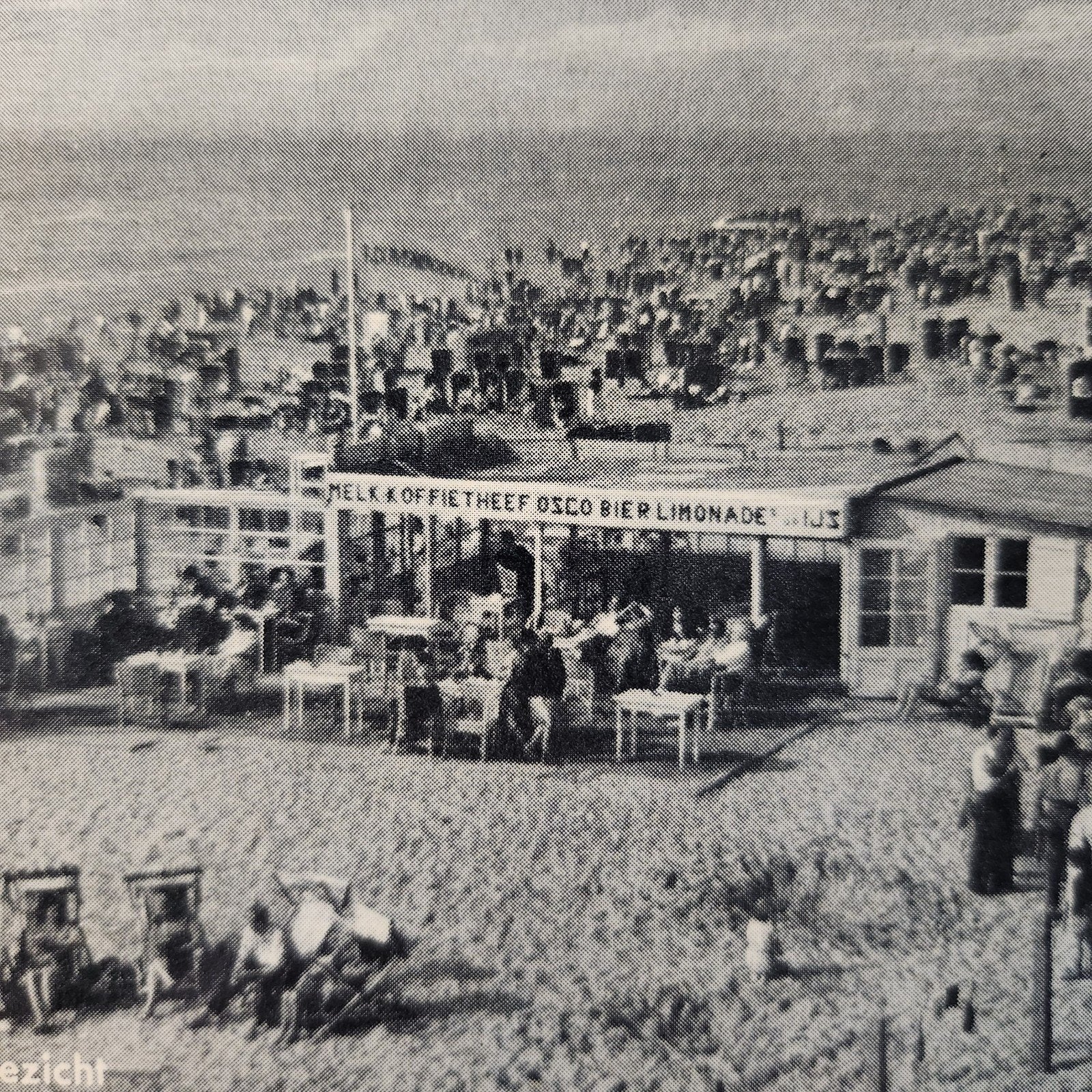 <1940 Ansichtkaart Zandvoort Strandgezicht, Verzenden, 1920 tot 1940, Ongelopen, Noord-Holland
