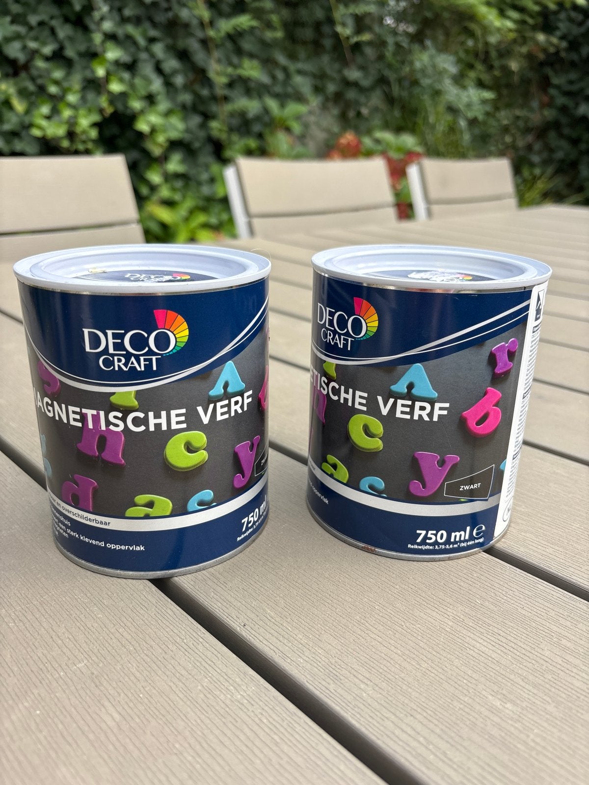 Nieuwe Deco Craft Magnetische Verf Zwart 750ml, Ophalen, Zwart, Nieuw, Verf