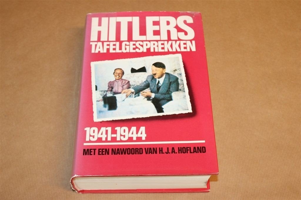 Hitlers Tafelgesprekken — WOII 1941-1944, Hardcover + Omslag, Ophalen of Verzenden, Tweede Wereldoorlog, Gelezen, Overige onderwerpen