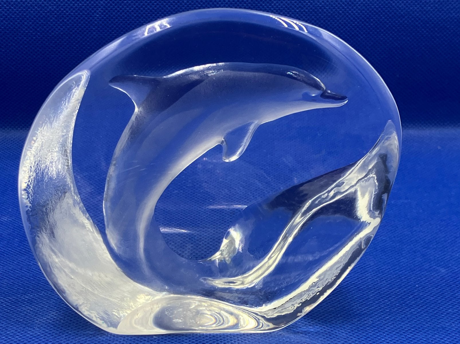 Mats Jonasson dolfijn sculptuur, Antiek en Kunst, Ophalen of Verzenden