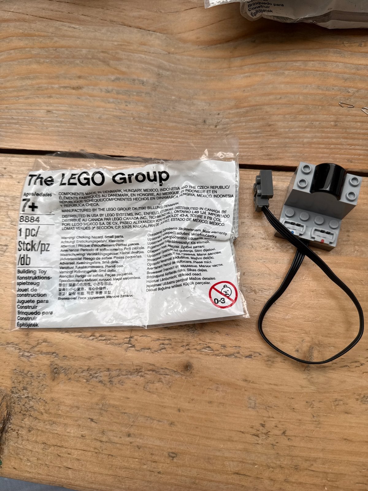 LEGO Power Functions IR Ontvanger 8884, Ophalen of Verzenden, Gebruikt, Overige merken