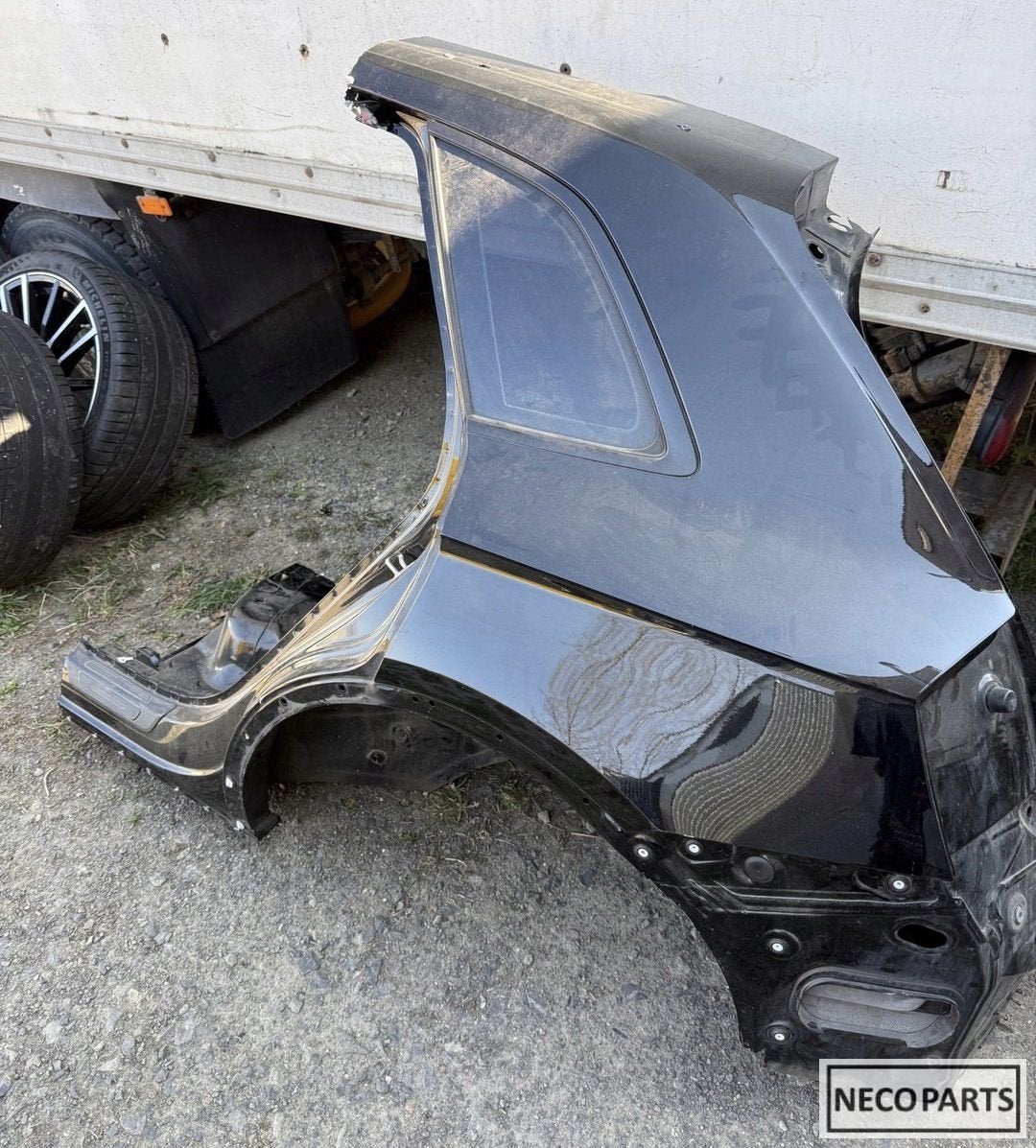 AUDI Q5 80A SPATBORD ZIJSCHERM LINKS ORIGINEEL ALLES LEVERBA, Gebruikt, -, -, Spatbord