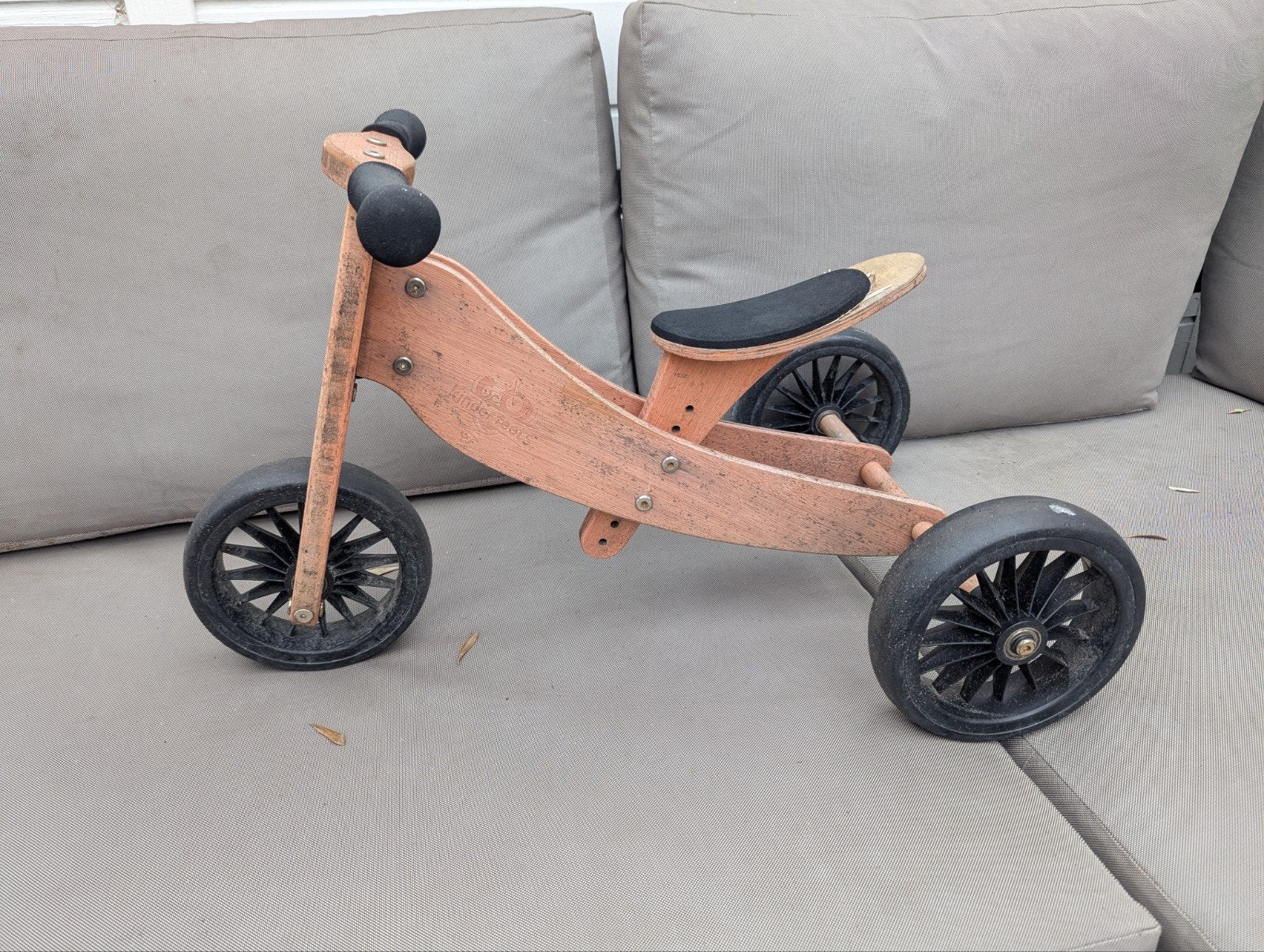 kinderfeets houten loopfiets, Ophalen, Gebruikt, Loopfiets