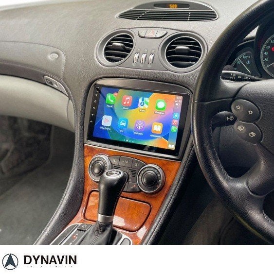 radio navigatie mercedes SL R230 carplay android auto usb