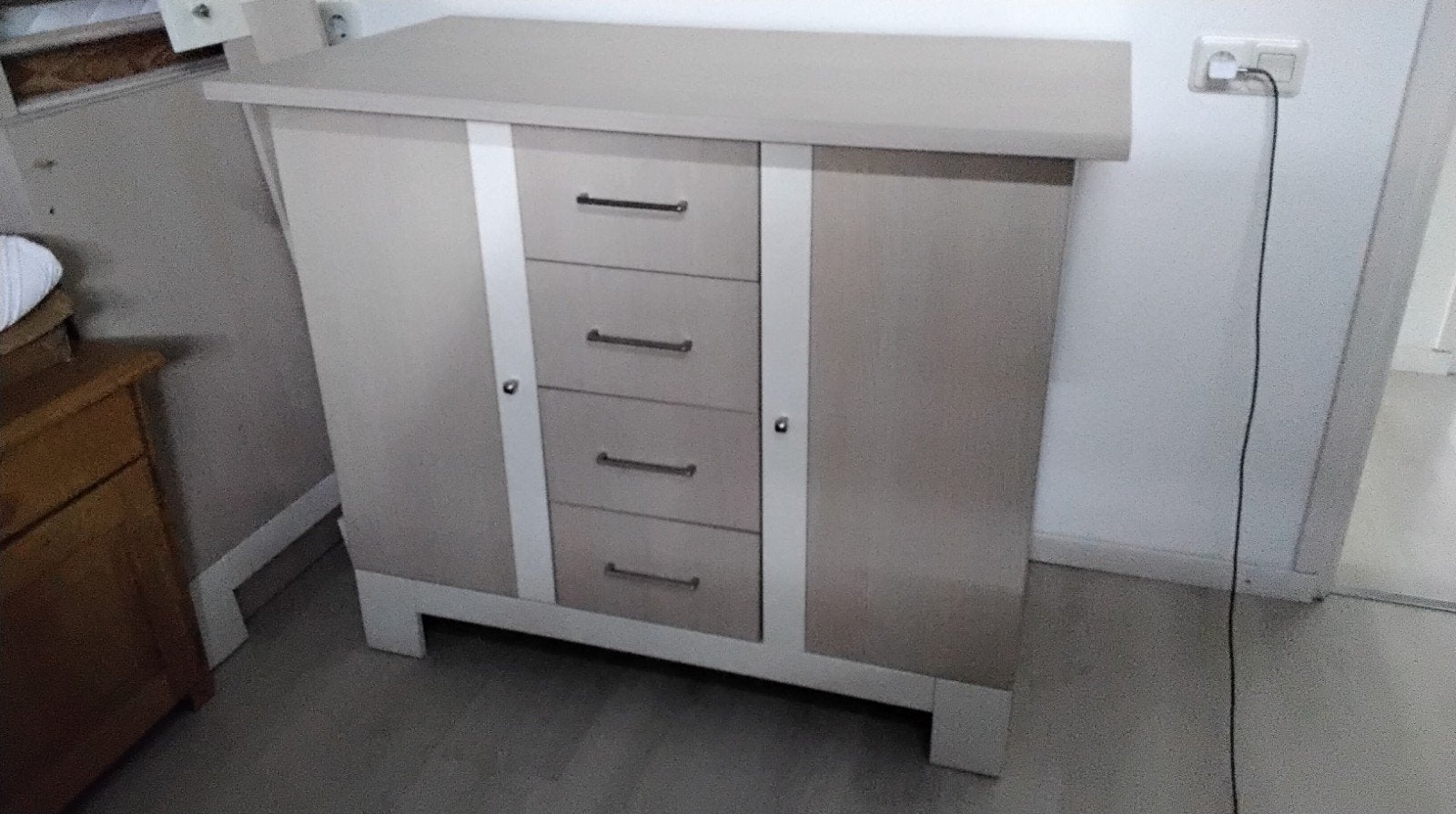 baby bedje met commode, Ophalen, 50 tot 70 cm, 90 tot 105 cm, 100 cm of meer