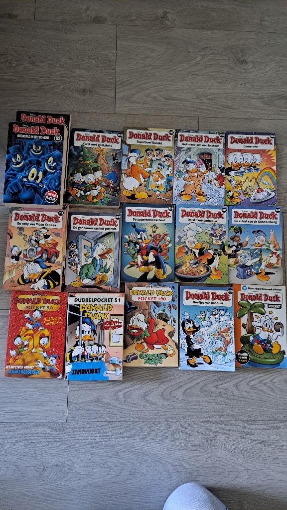Donald Duck pockets, Meerdere stripboeken, Ophalen, Gelezen