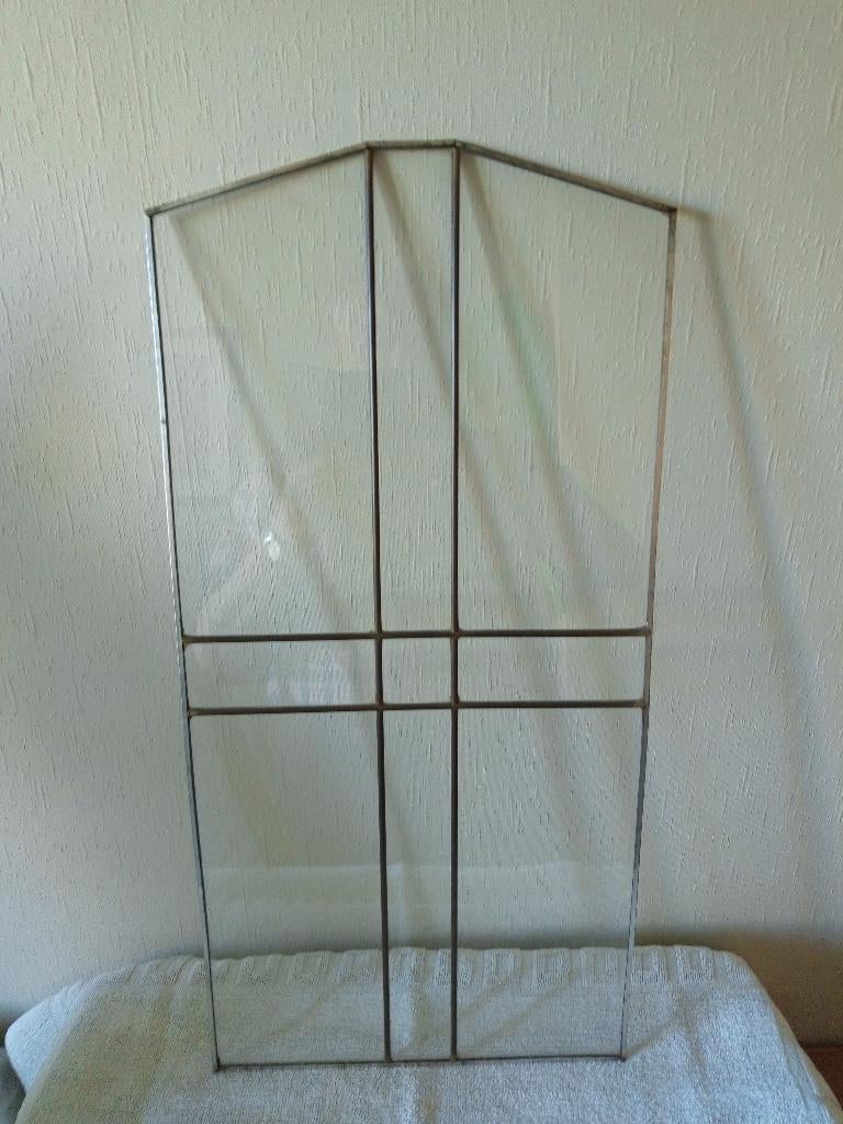 GLAS in LOOD raampje, Doe-het-zelf en Verbouw, Glas en Ramen, Ophalen, Gevelraam of Ruit, Minder dan 80 cm, Minder dan 80 cm