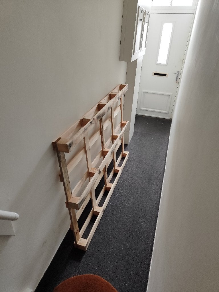 Houten pallet gratis, Doe-het-zelf en Verbouw, Hout en Planken, Ophalen, 50 mm of meer, Minder dan 200 cm, Vuren