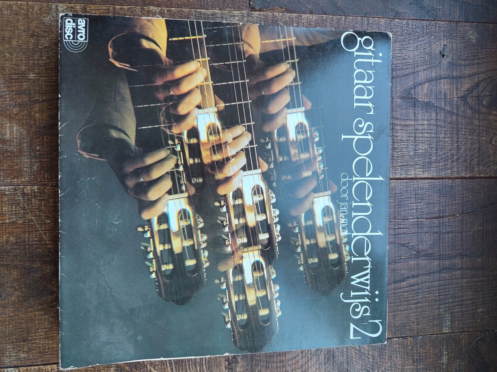 Gitaar Spelenderwijs 2 - Jan Mol - LP + Boek, LP, Gebruikt, Overige genres, Ophalen of Verzenden