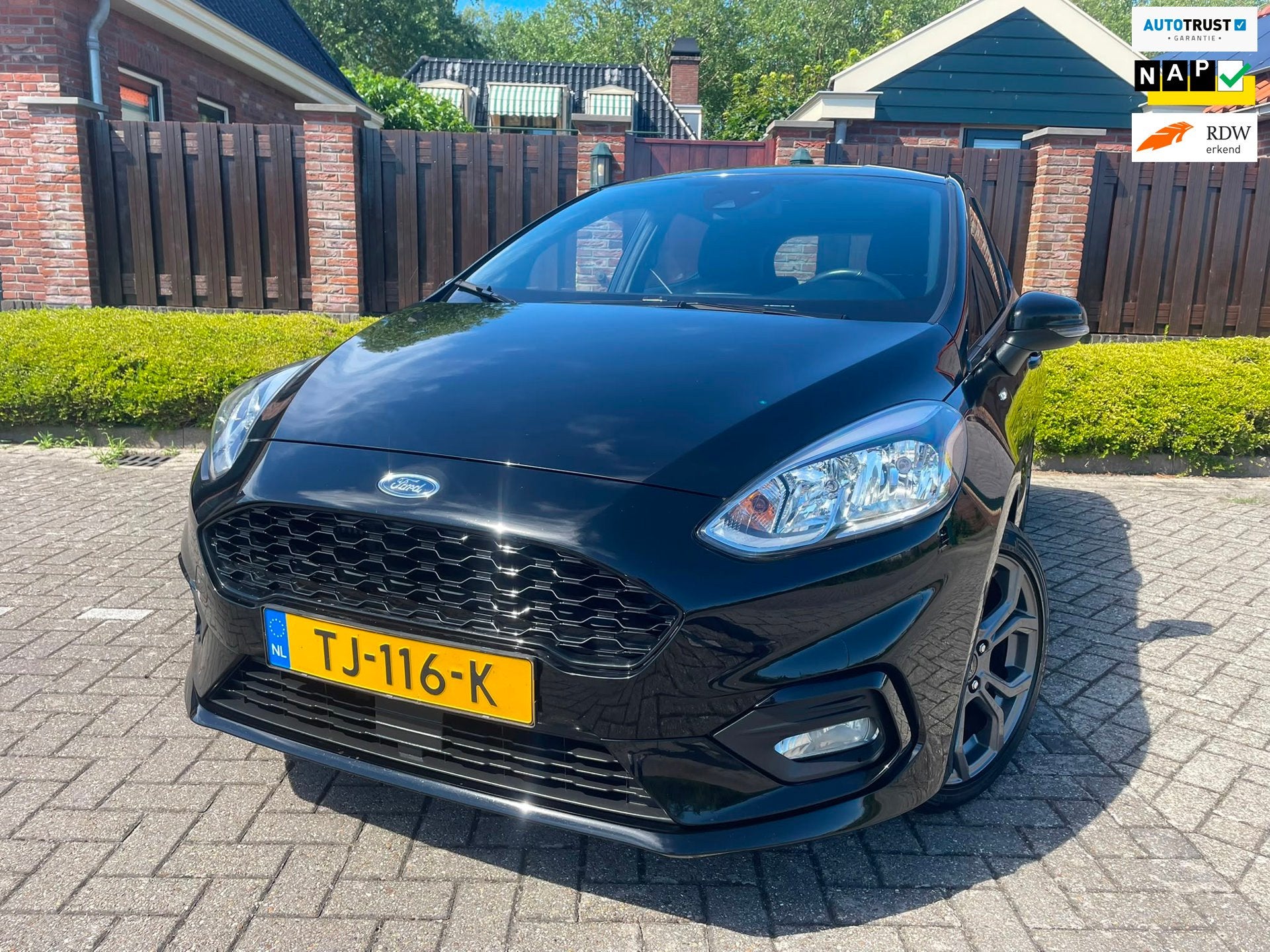 Ford Fiesta 1.0 EcoBoost ST-Line 5DRS NAVI CRUISE CLIMA NAP, Stof, Gebruikt, Euro 6, 100 pk