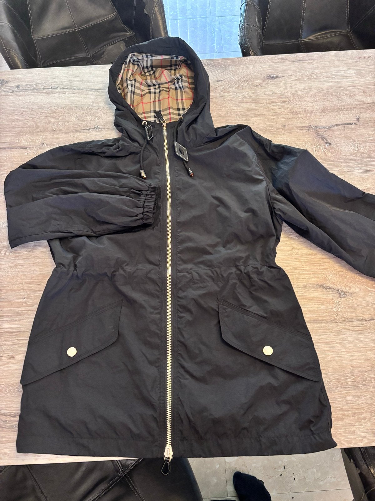 Burberry Windjack Maat S Nieuw, Kleding | Dames, Ophalen of Verzenden, Nieuw, Maat 36 (S), Zwart