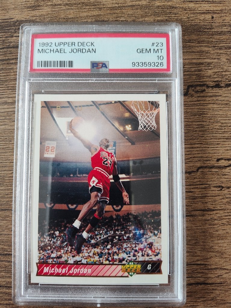 MICHAEL JORDAN  PSA 10, Eén persoon, Oktober