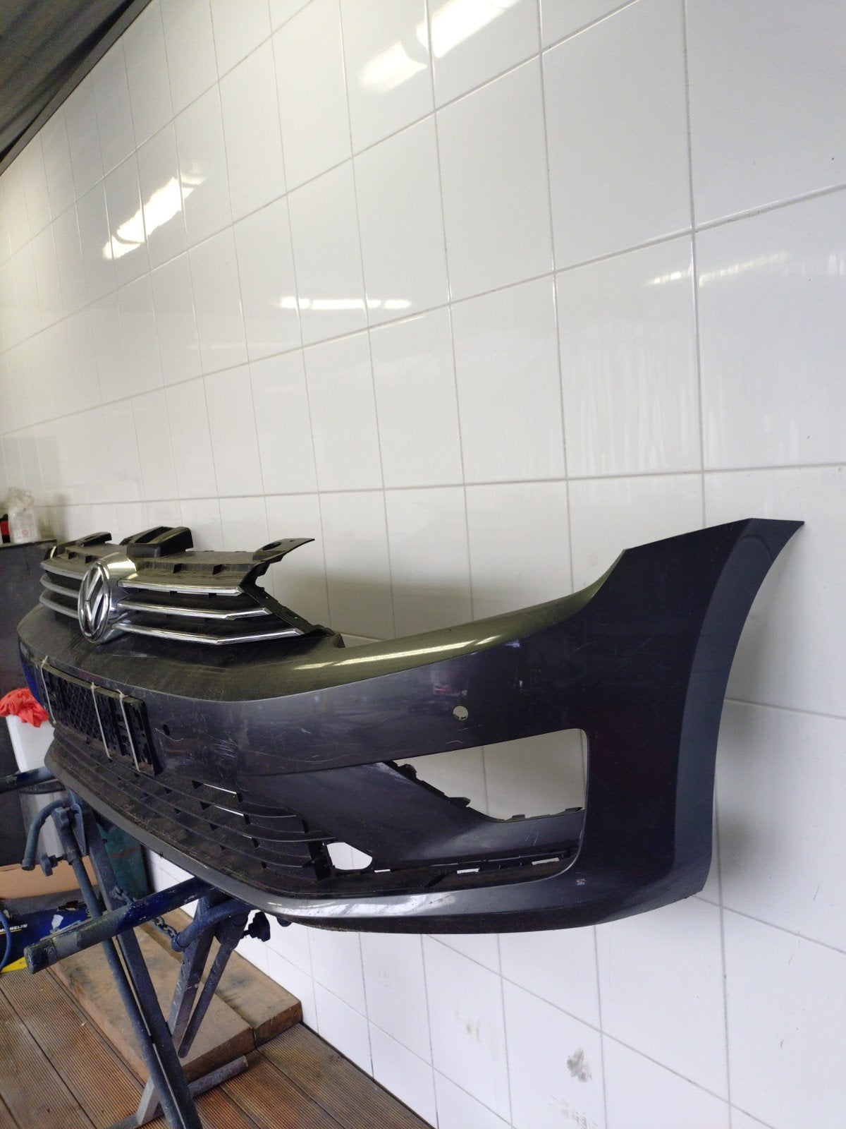 VW Golf Sportsvan Bumper Voor 2014-2018 4x PDC, T-linzer88@hotmail.com, Linzer autos, Ophalen of Verzenden, Bumper