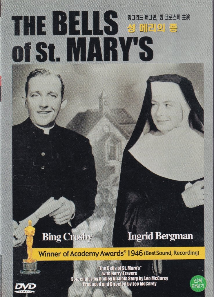 Te koop KERST DVD THE BELLS OF ST MARY'S  (BING CROSBY), Alle leeftijden, Nederlands, Ophalen of Verzenden, 1940 tot 1960