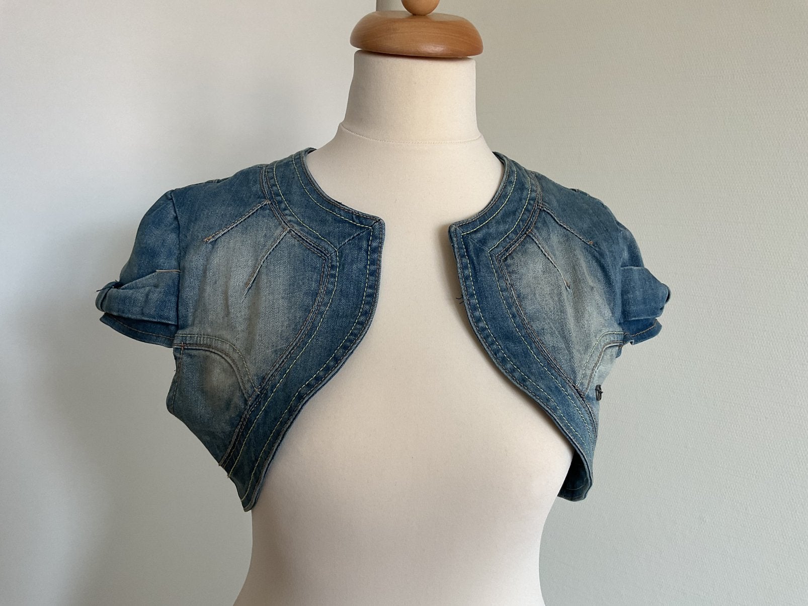 Stoer Spijker /Jeans Hesje, Ophalen, Zo goed als nieuw, Meisje, Overige typen