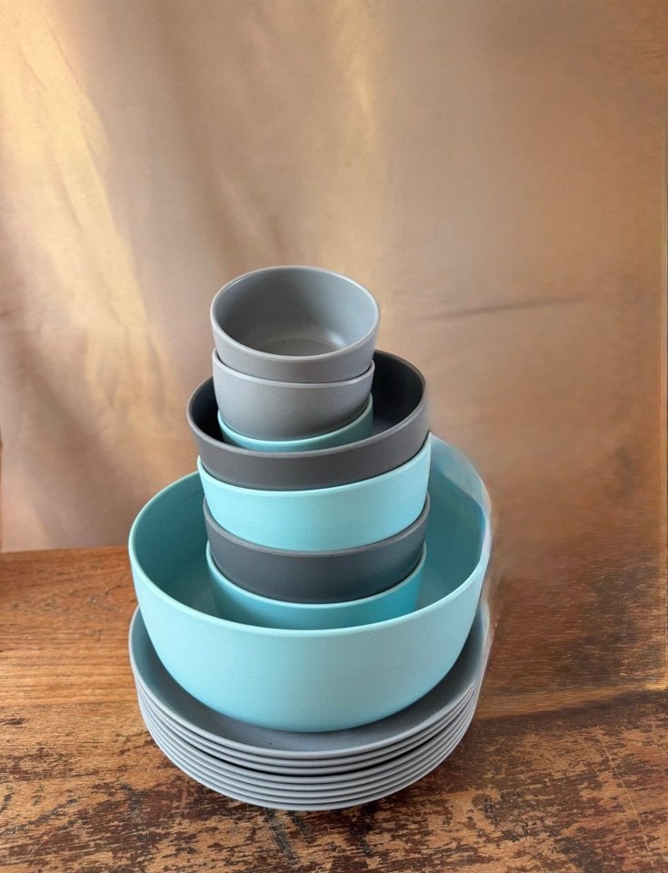 Vkb royal AH servies  borden schalen en kommen, Ophalen of Verzenden, Zo goed als nieuw, Overige materialen, Overige stijlen