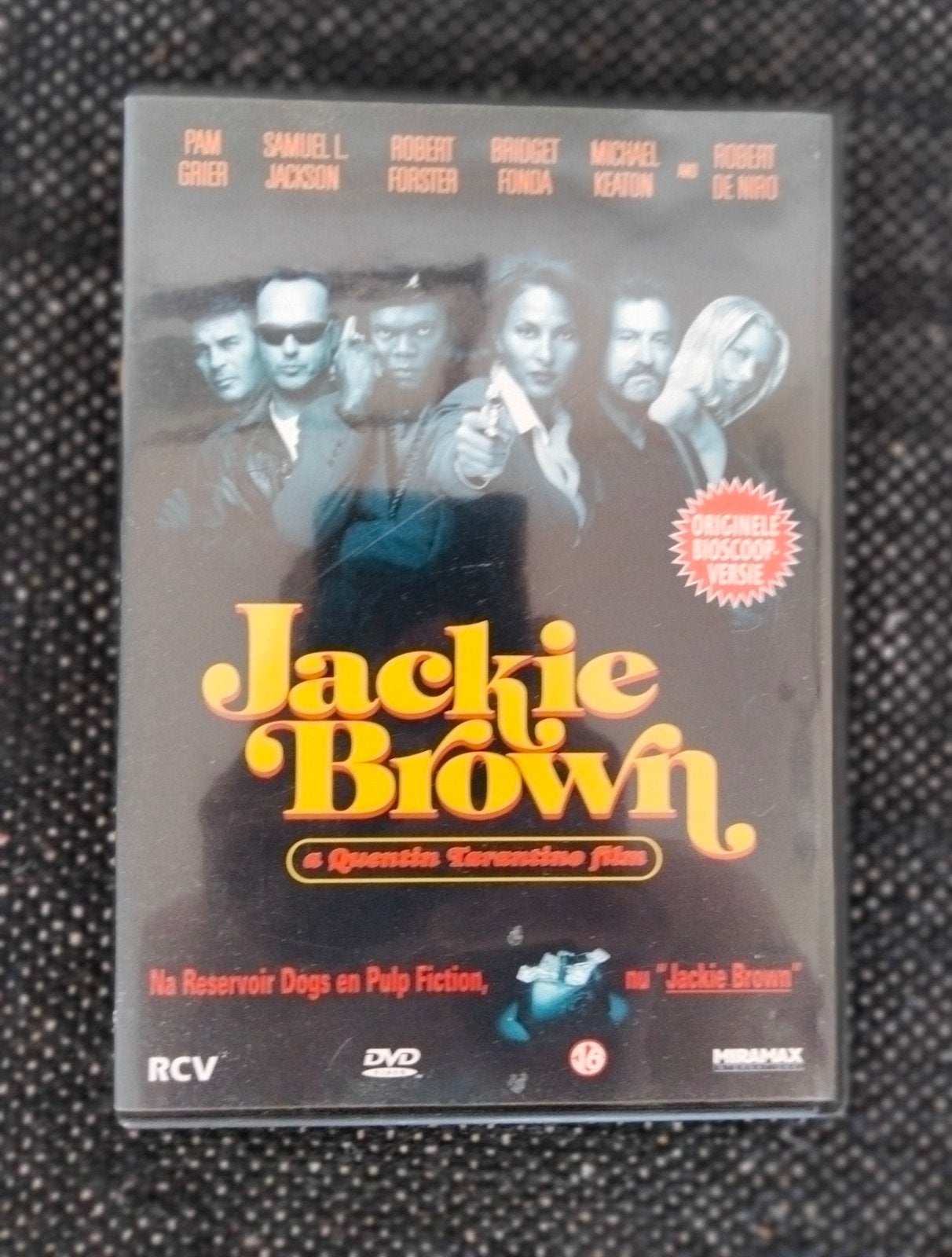 Jackie Brown DVD - Quentin Tarantino Film, Maffia en Misdaad, Vanaf 16 jaar, Nederlands, Ophalen of Verzenden