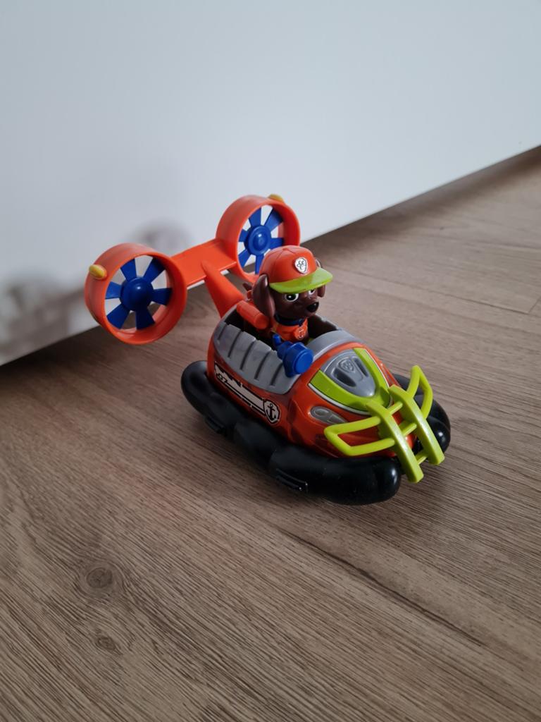Paw Patrol Zuma Hovercraft met figuur, Ophalen, Gebruikt