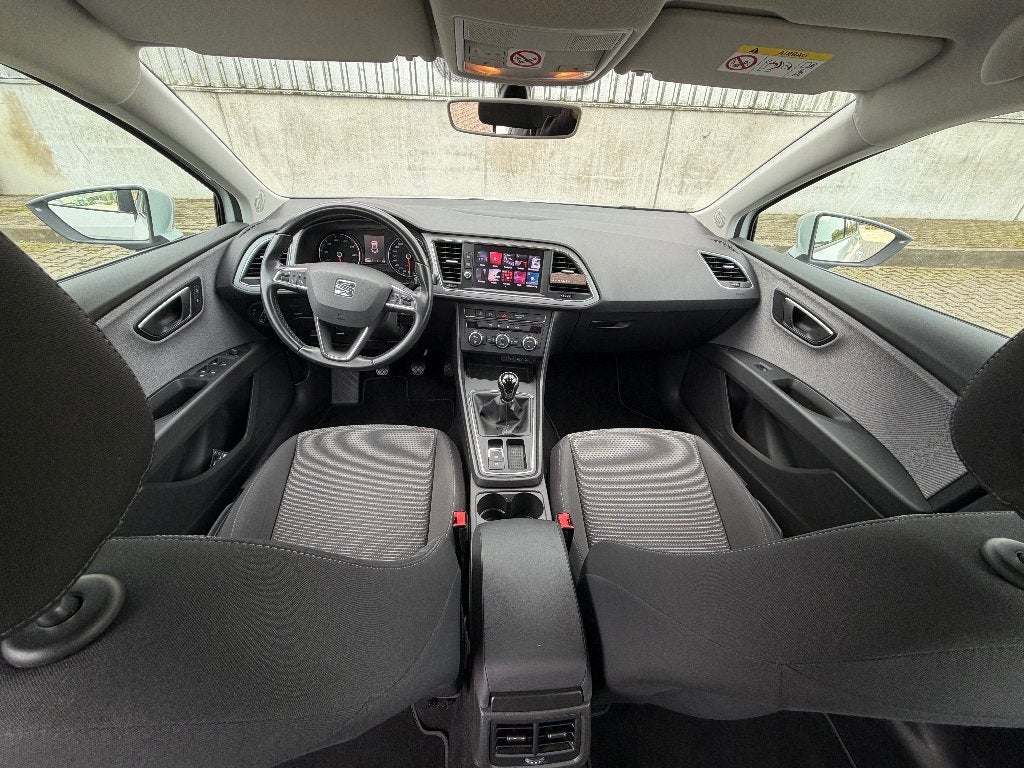 Seat Leon 1.0 TSI 115PK Wit - 57.000 KM - Apple CarPlay, Auto's, Stof, 1097 kg, Euro 6, Leon
