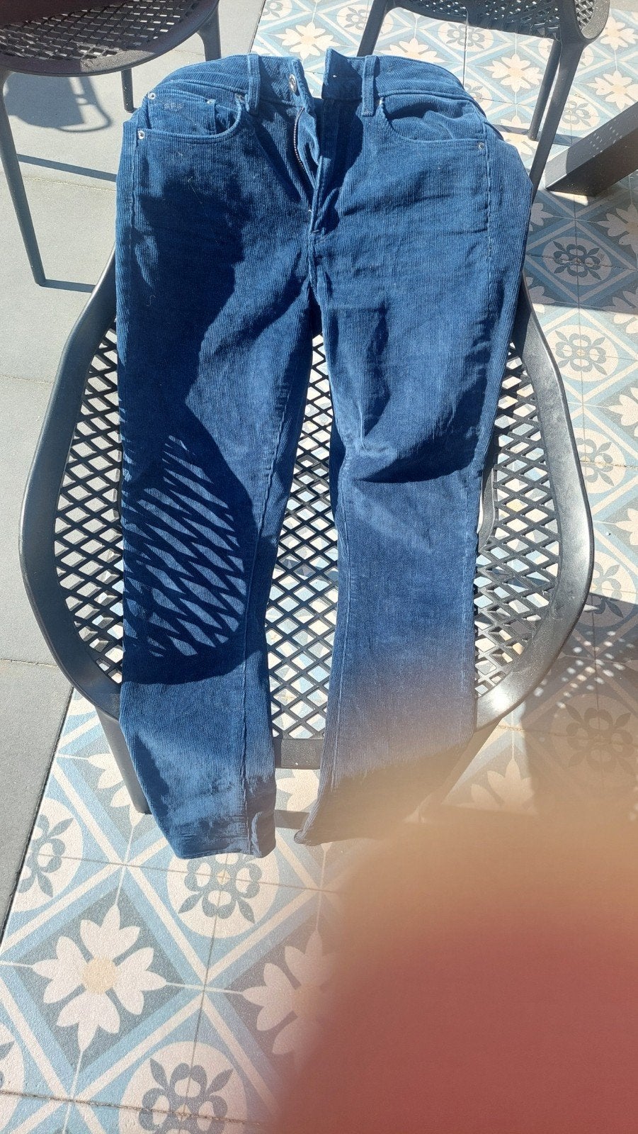 G-Star Raw Corduroy Broek Maat 27/32, Blauw, Ophalen of Verzenden, G-Star Raw, Maat 34 (XS) of kleiner