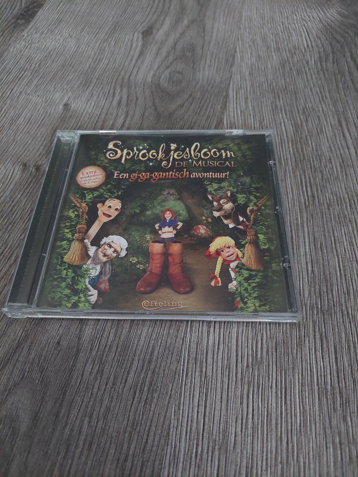 EFTELING, musical cd, Verzenden, Zo goed als nieuw