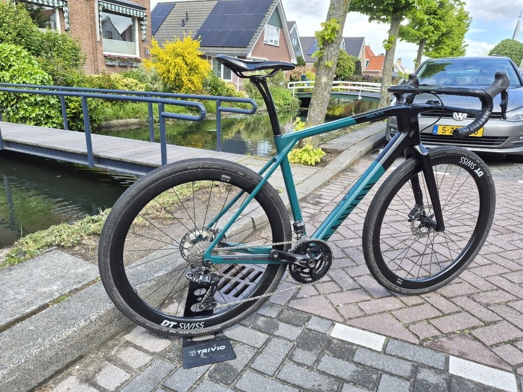 Canyon Grail CF SL 8.0 Shimano Di2 2x11 DT Swiss wiel Medium, 28 inch, Carbon, Zo goed als nieuw, Meer dan 20 versnellingen