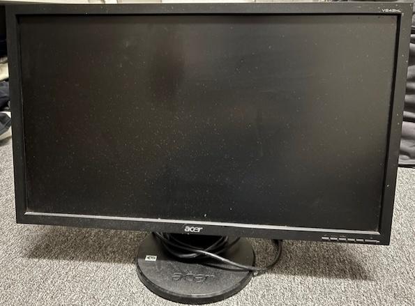 Acer LCD monitor V243HL/ 24" Full HD, Computers en Software, Monitoren, Ophalen, Gebruikt, Full HD, Overige typen