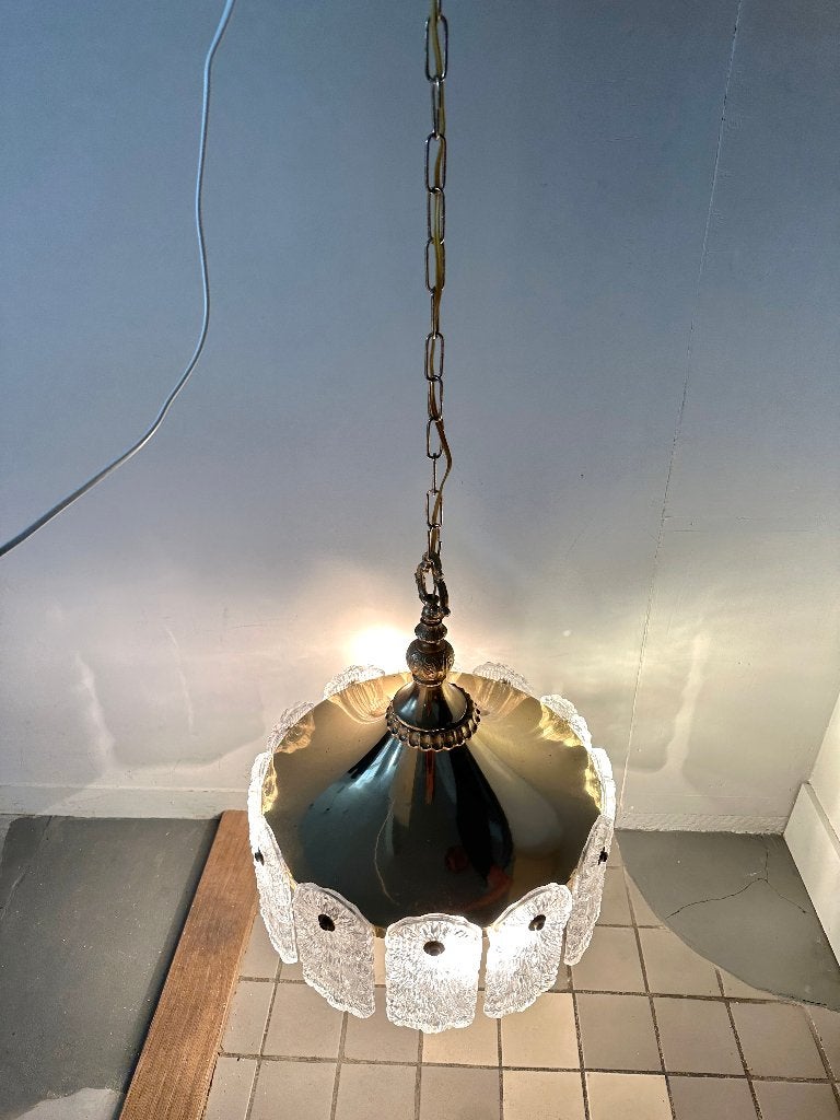 SALE: vintage design Doria Leuchten hanglamp, Ophalen
