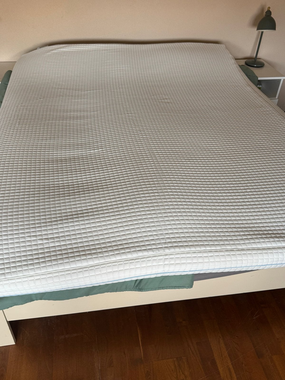 IKEA Topper 160x200 met verkoelende zijde, Ophalen, Gebruikt, Tweepersoons, Matras