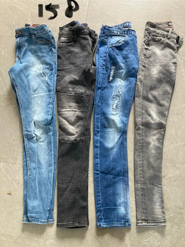 Jongens spijkerbroek mt 158, Kinderen en Baby's, Kinderkleding | Maat 158, Ophalen of Verzenden, Zo goed als nieuw, Jongen, Broek