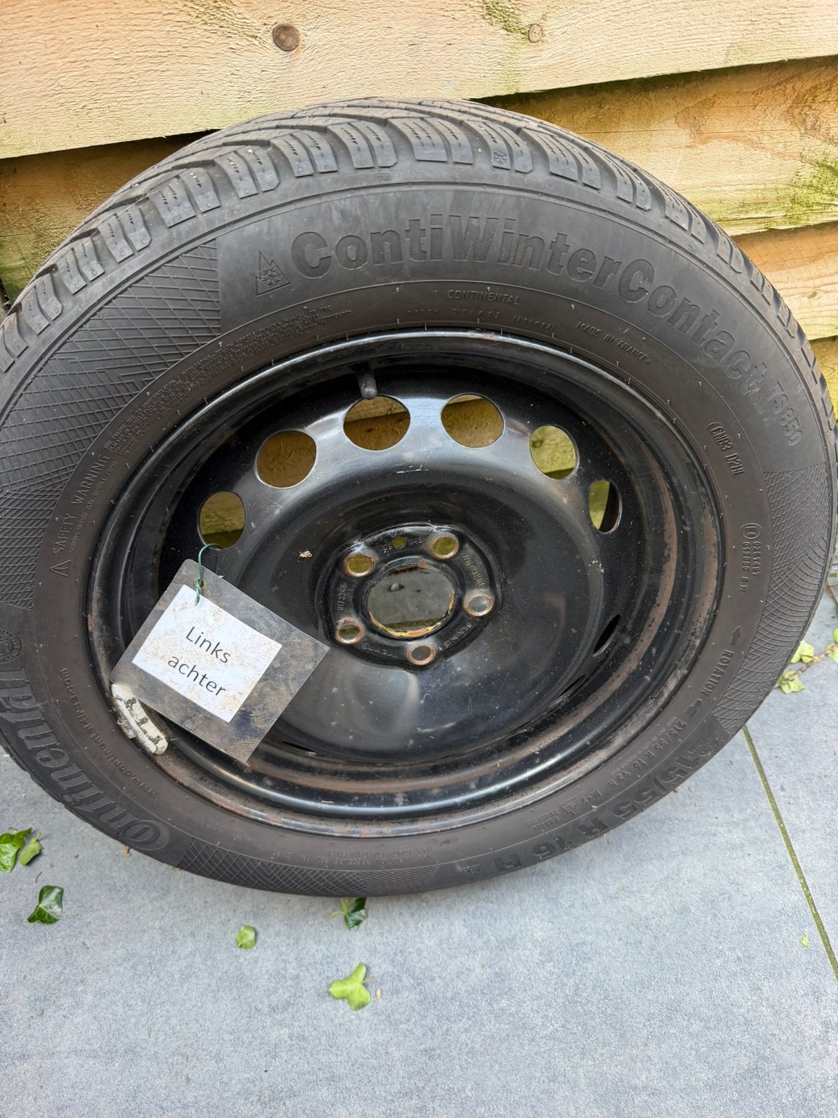 Winterbanden, Ophalen, 215 mm, 16 inch, Winterbanden