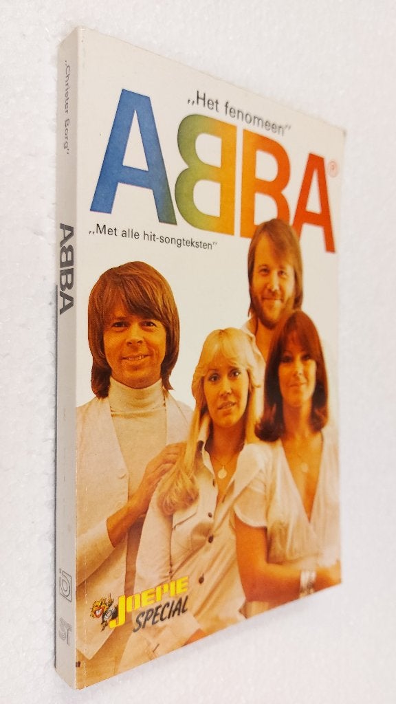 ABBA BOEK Joepie Special Het Fenomeen Origineel 1977 Belgie, Verzamelen, Gebruikt, ABBA, Ophalen of Verzenden, NvT