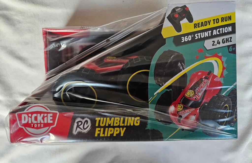Nieuwe Dickie Toys RC Tumbling Flippy Stunt Auto, Elektro, Auto offroad, Nieuw, Ophalen of Verzenden