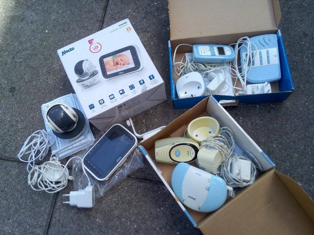 Babyfoons o.a. DVM200M in 1 koop, Ophalen of Verzenden, Gebruikt, Minder dan 100 meter, Camera
