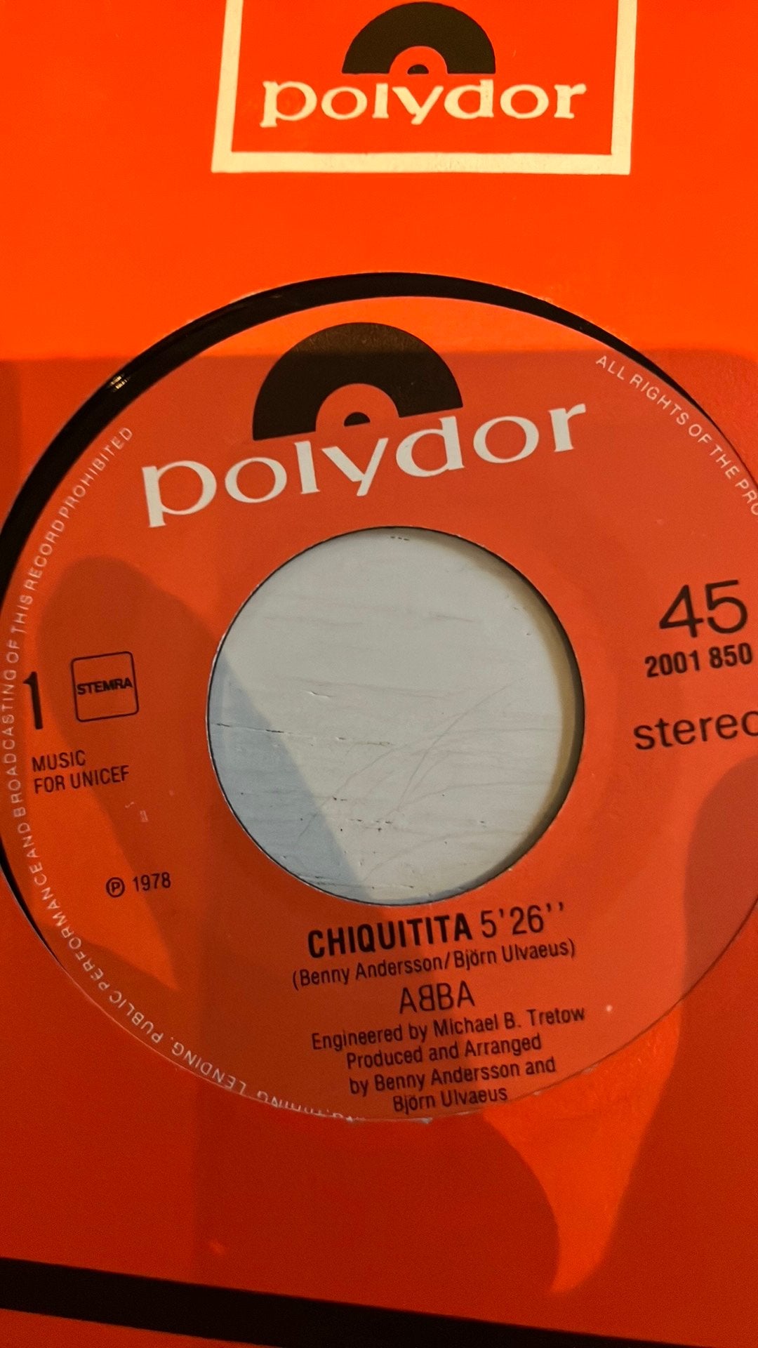 Chiquitita, Gebruikt, 7 inch, Ophalen of Verzenden, Pop