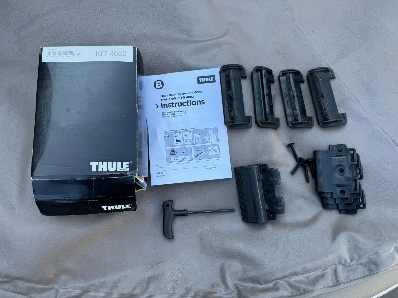 Thule 4082, Auto diversen, Dakdragers, Ophalen, Zo goed als nieuw