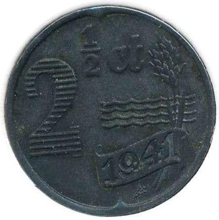 Nederland complete set 2,5 cent 1894-1941, Ophalen of Verzenden, Koningin Wilhelmina, Overige waardes, Setje