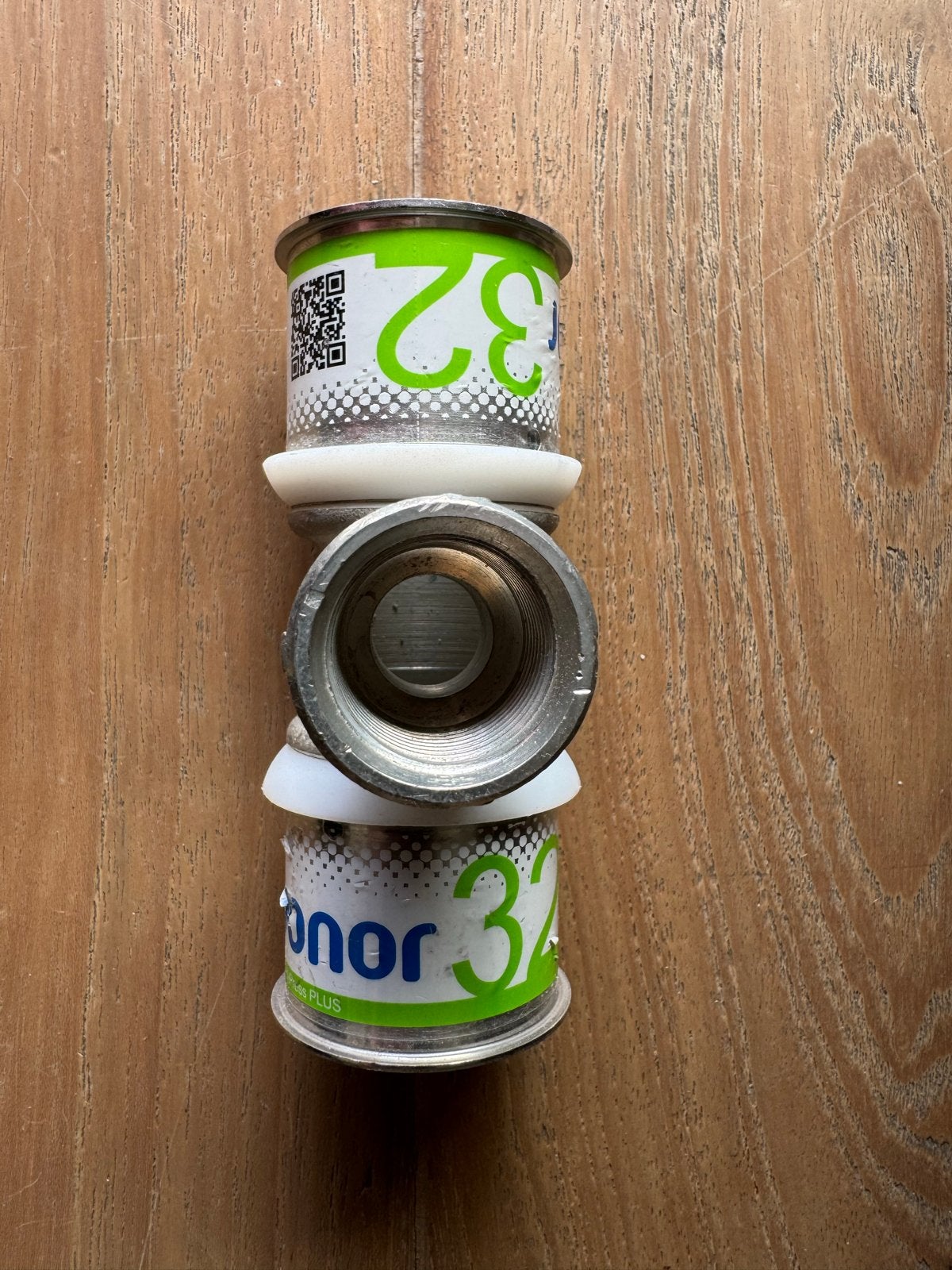 Diverse koppelingen DN20 en Uponor 32x1/2x32mm, Bochten, 6 meter of meer, Nieuw, Aluminium