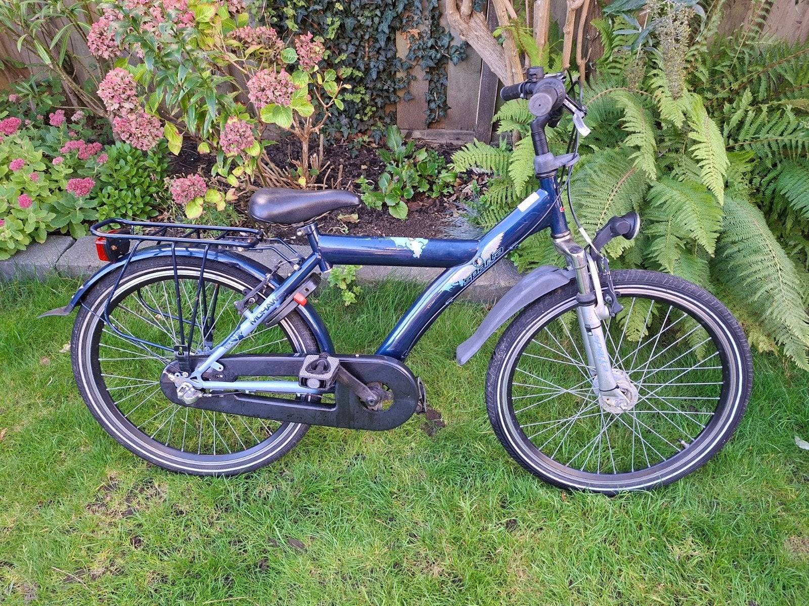 Sparta Jongensfiets 24 inch met 3 versnellingen!, Ophalen, Gebruikt, 24 inch, Handrem