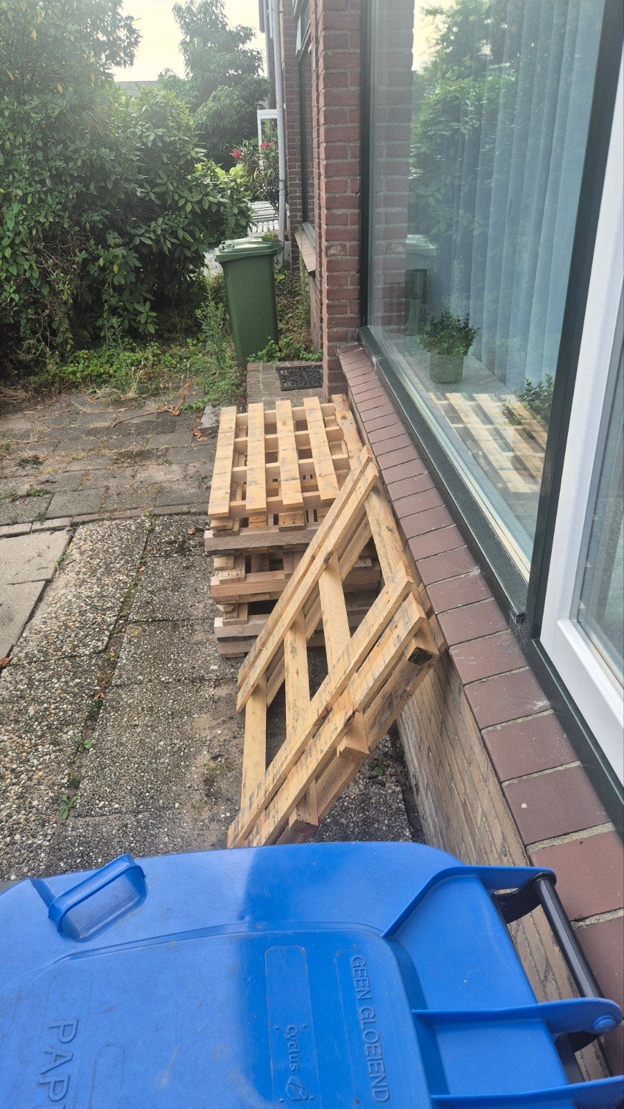 gratis houten pallets afhalen, Ophalen, Overige houtsoorten, Minder dan 200 cm, Pallet