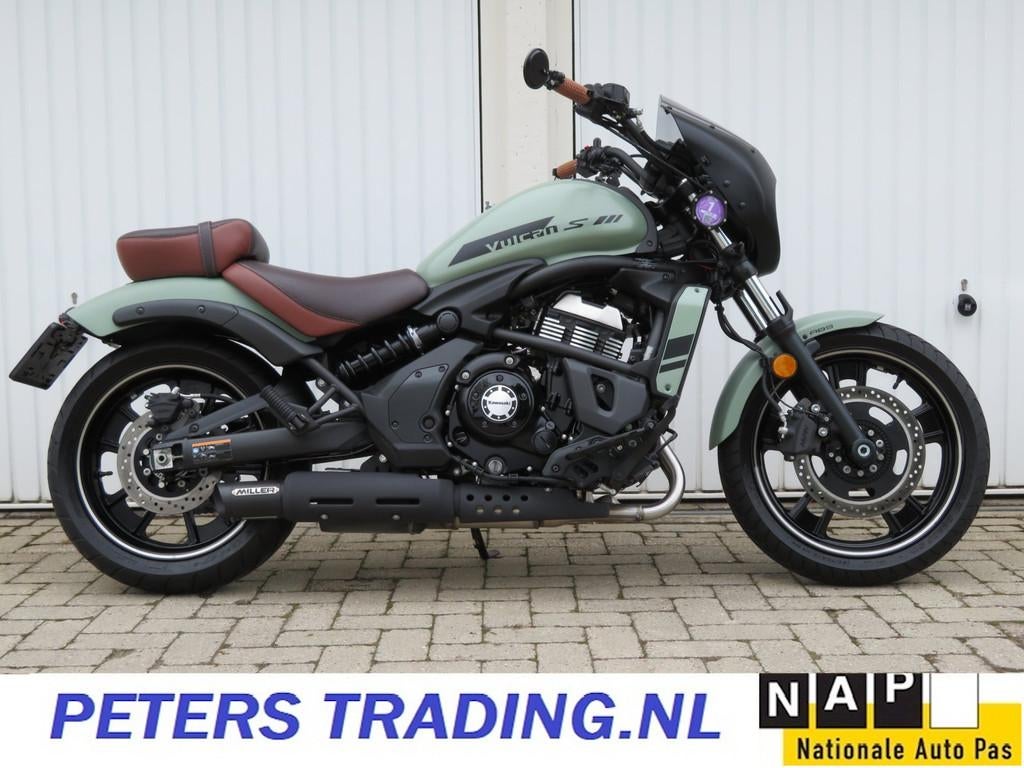 Kawasaki Chopper Vulcan S 650 ABS 2024 NL Motor VEEL OPTIES-, Motoren, Bedrijf, Meer dan 35 kW, ABS, 649 cc
