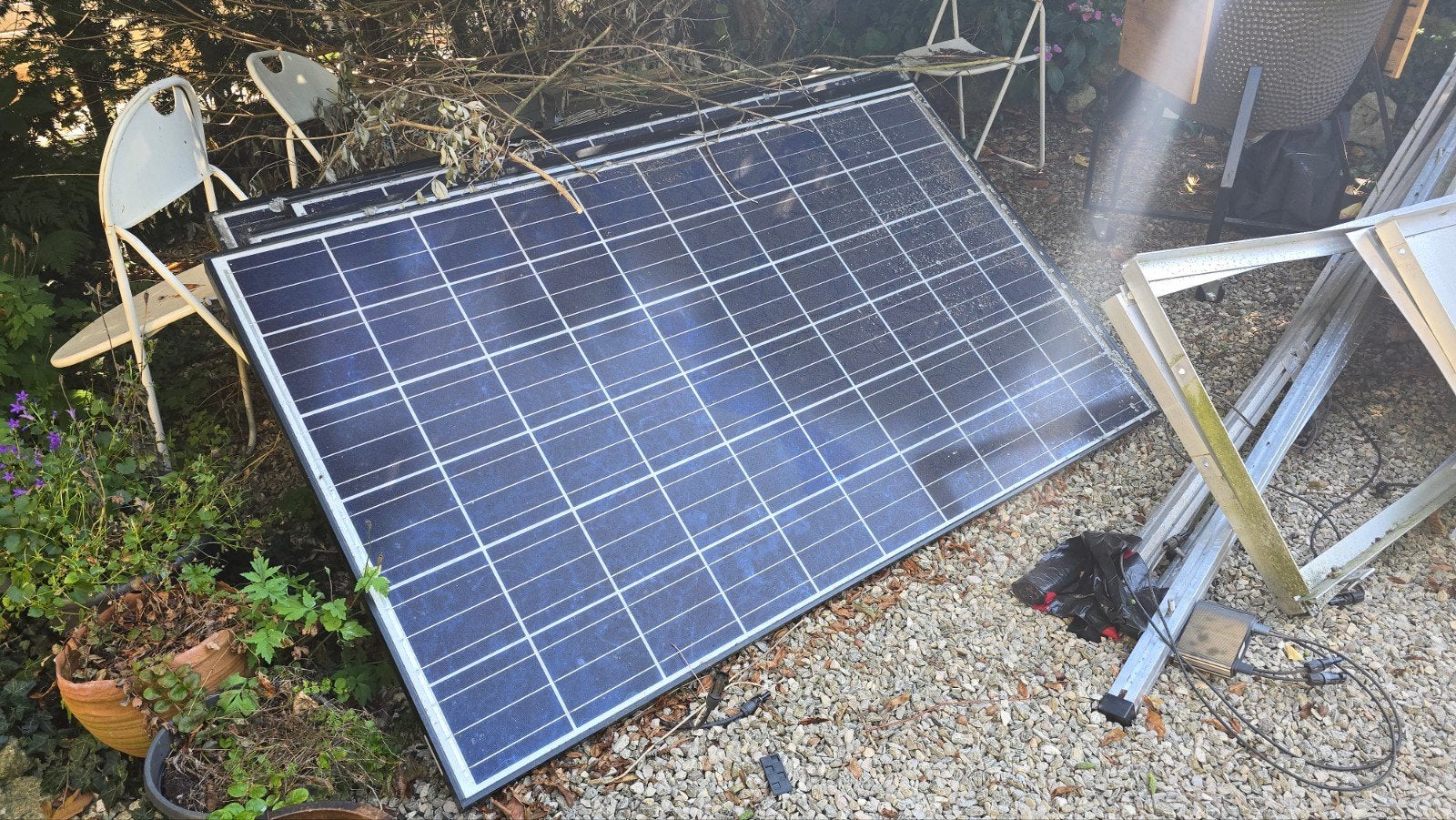 21 x Zonnepaneel met SolarEdge optimizer 300W, Doe-het-zelf en Verbouw, Zonnepanelen en Toebehoren, Ophalen, Gebruikt
